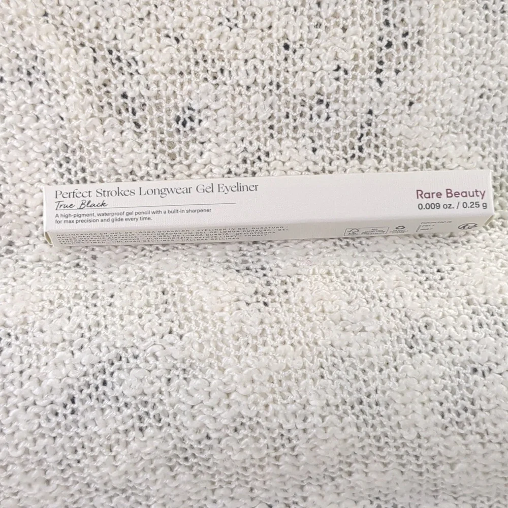 Rare Beauty Perfect Strokes True Black Longwear Gel Eyeliner, 0.25g/0.009 oz